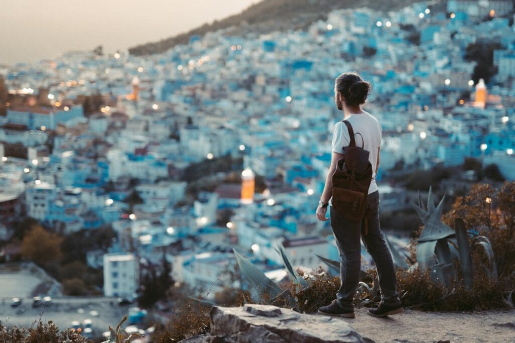 chefchaouen morocco - bleu city