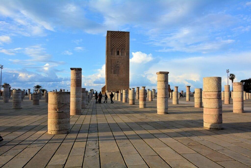rabat morocco tower hassan
