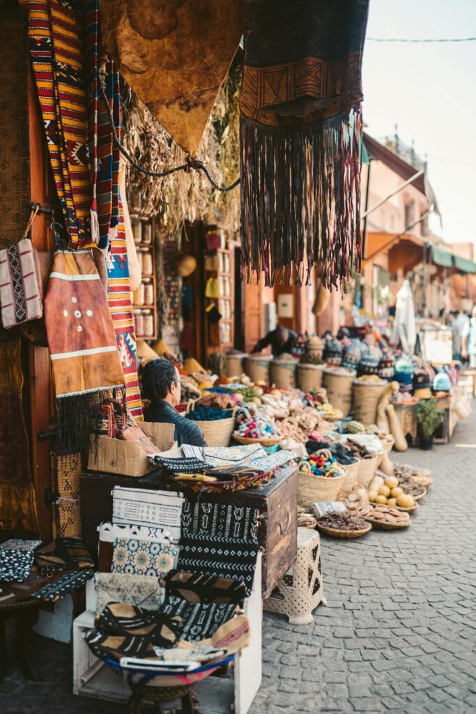 shopping handicraft products in agadir