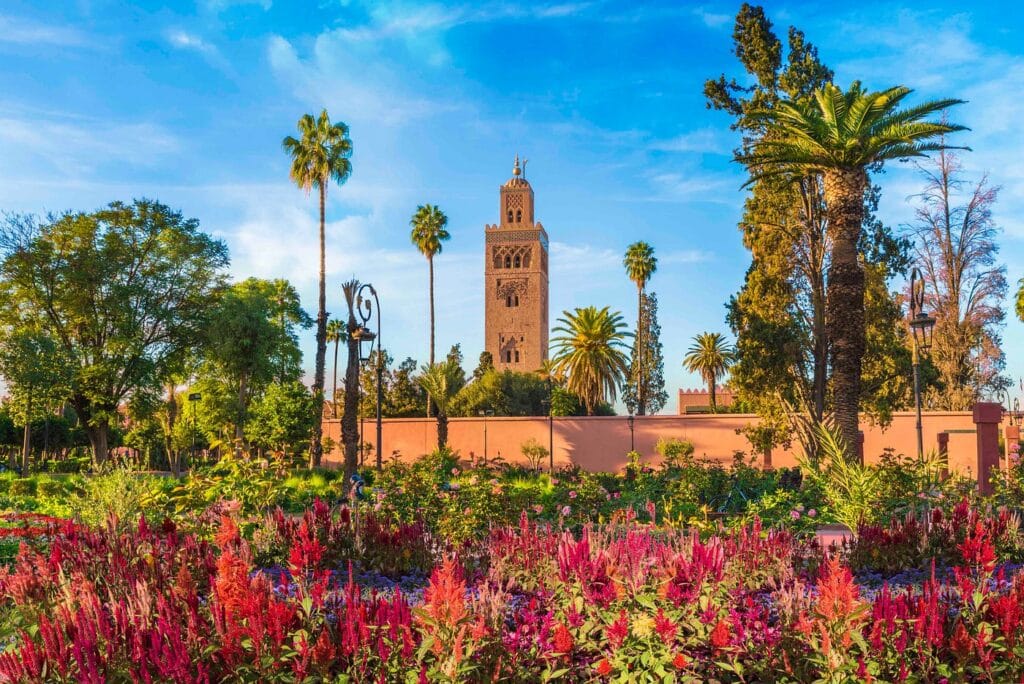 Koutoubia Mosque in Marrakech, Morocco – iconic 12th-century landmark