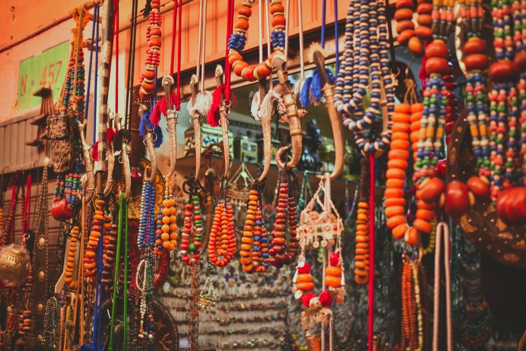 agadir markets a women and men amazigh jewerly