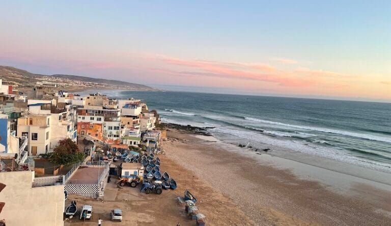 tamraght beach on of the most beautiful beachess in agadir