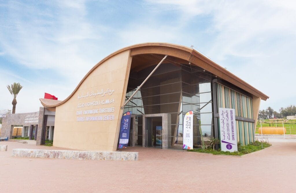 Tourist Information Center -people that asking is agadir safe it is on the beach agadir near to macdonald snack and jour et nuit