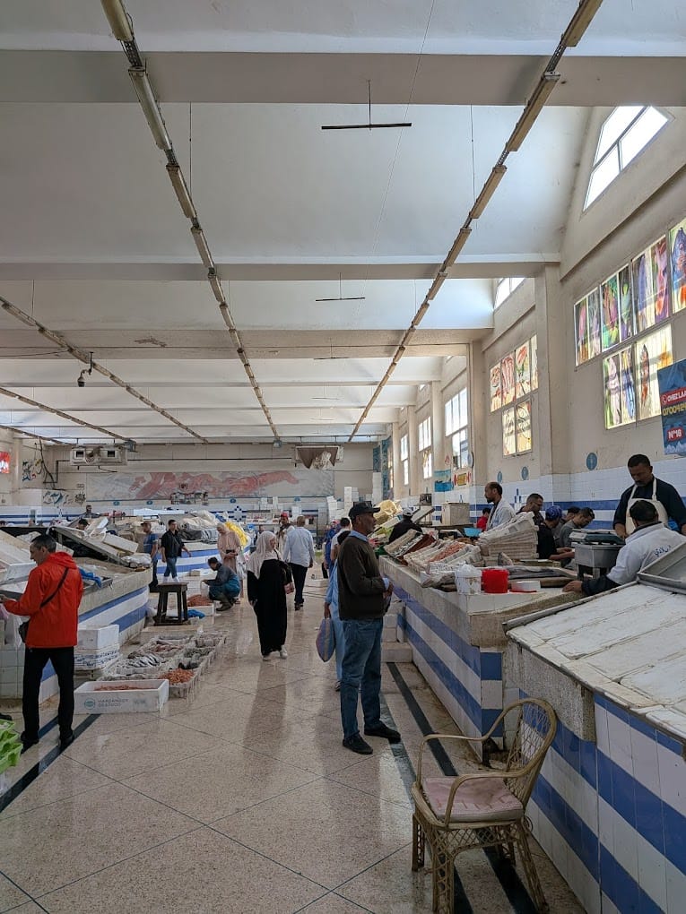 souk al massira for fish agadir shopping