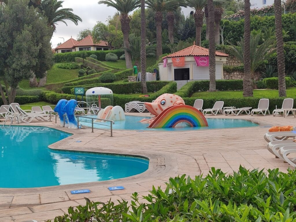 agadir hotel and resert with slides