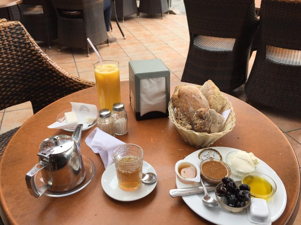 moroccan breakfast -in agadir - a worth visit destination for food lovers