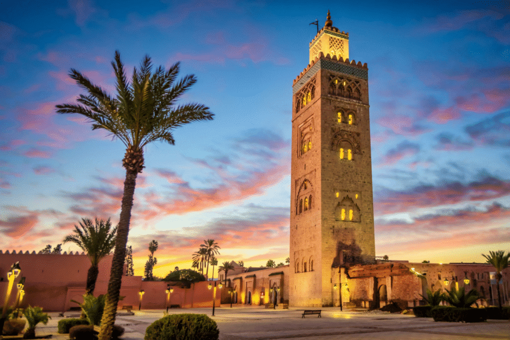 koutoubia mosque in marrakech