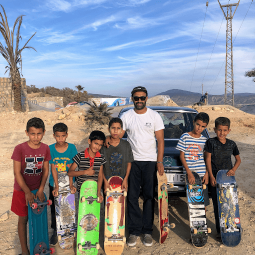 taghazout morocco skatepark community 
