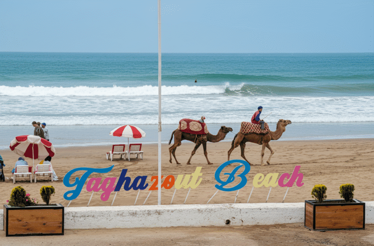 taghazout beach near agadir morocco